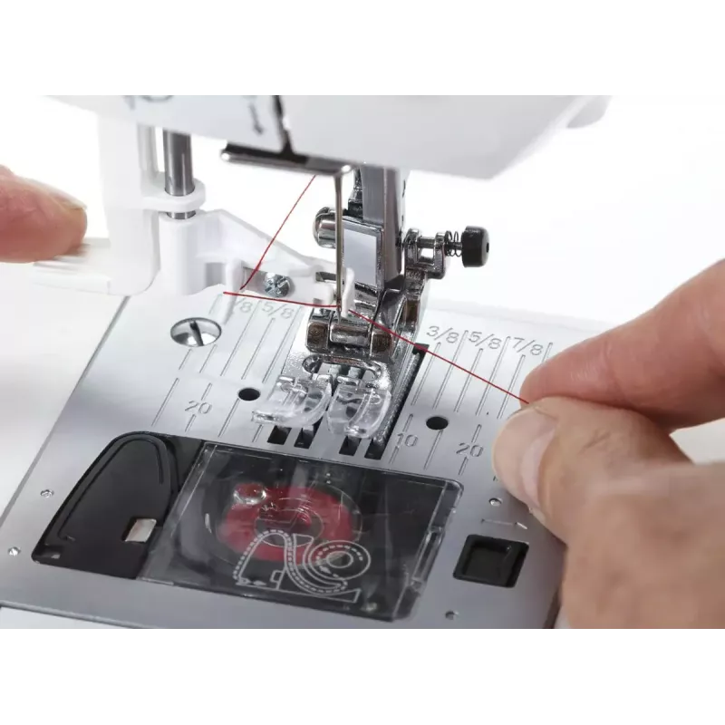 SINGER Máquina de coser 7640 — modelo doméstico eléctrico, blanca, varios programas de puntadas