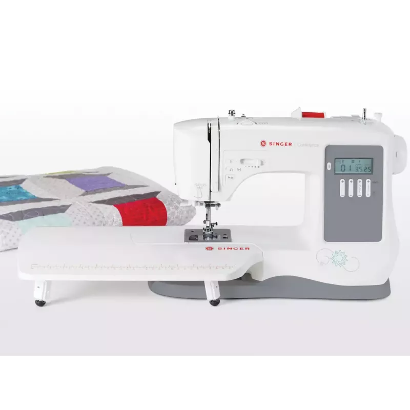 SINGER Máquina de coser 7640 — modelo doméstico eléctrico, blanca, varios programas de puntadas