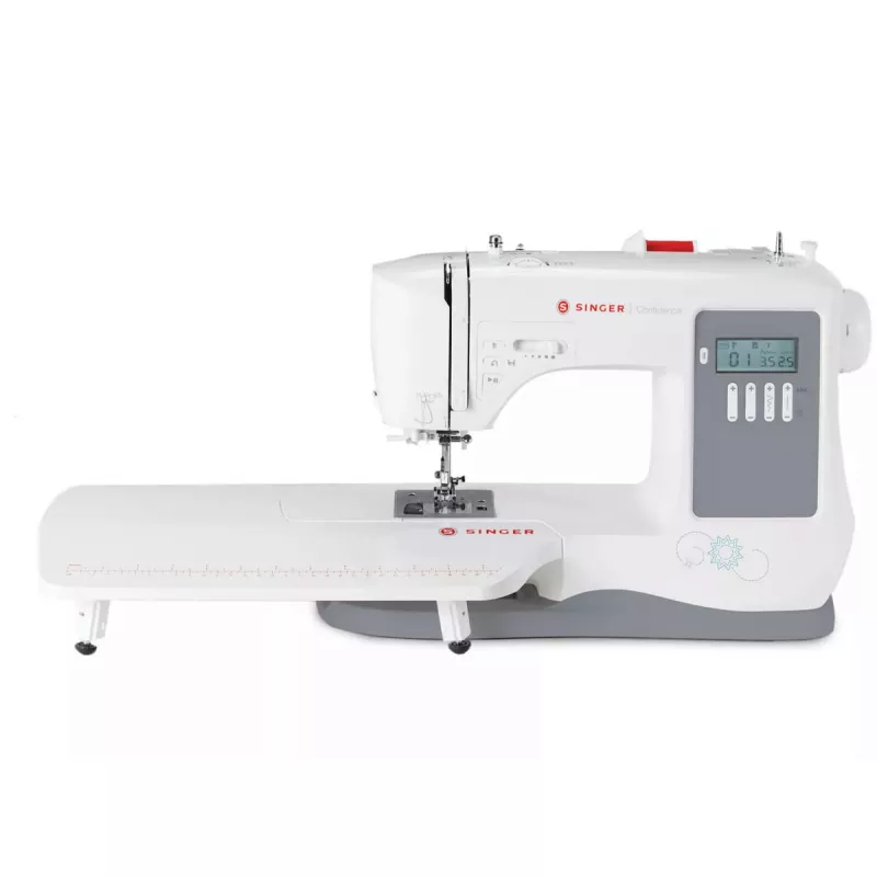 SINGER Máquina de coser 7640 — modelo doméstico eléctrico, blanca, varios programas de puntadas