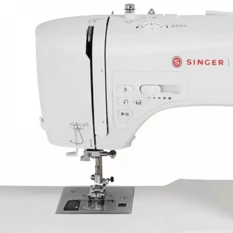 SINGER Máquina de coser 7640 — modelo doméstico eléctrico, blanca, varios programas de puntadas