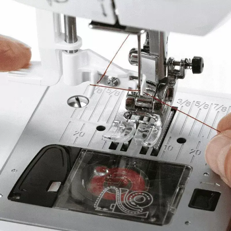SINGER Máquina de coser 7640 — modelo doméstico eléctrico, blanca, varios programas de puntadas