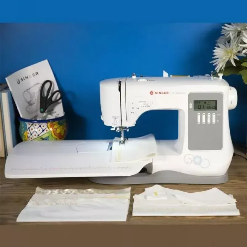 SINGER Máquina de coser 7640 — modelo doméstico eléctrico, blanca, varios programas de puntadas