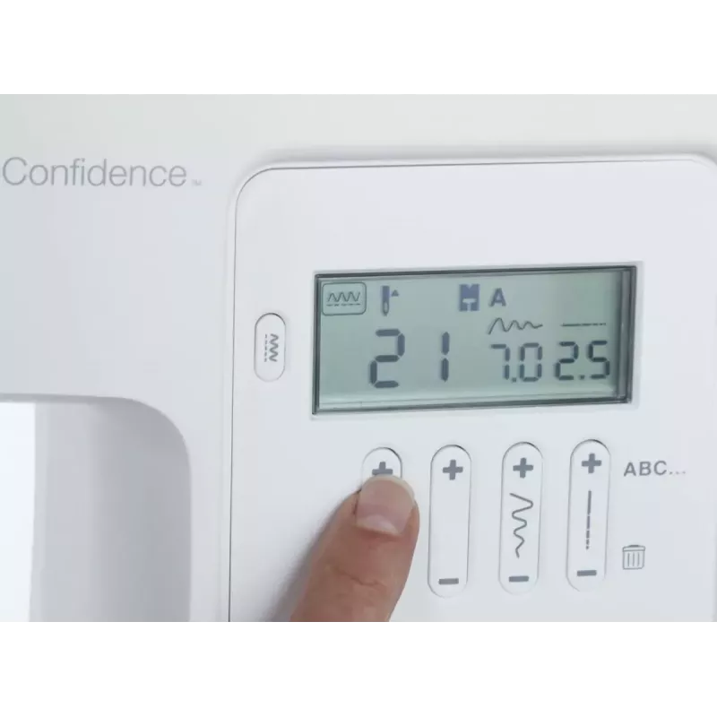 SINGER Máquina de coser 7640 — modelo doméstico eléctrico, blanca, varios programas de puntadas