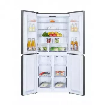 Frigorífico combi sam cook Multi Door 472 L, negro, clase energética E