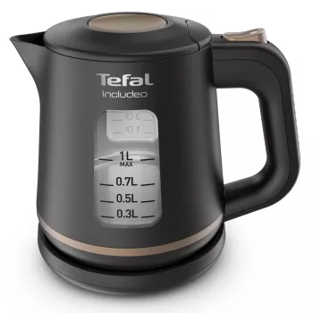 Tefal Includeo KI5338 Hervidor 1 L 2400 W negro