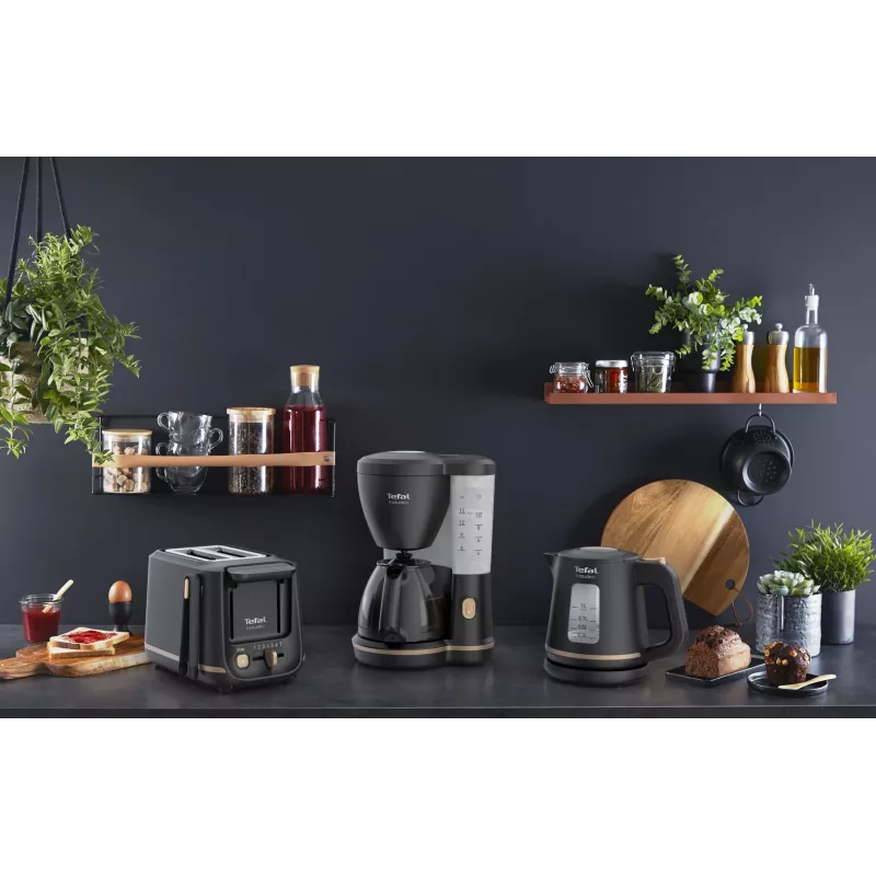 Tefal Includeo KI5338 Hervidor 1 L 2400 W negro