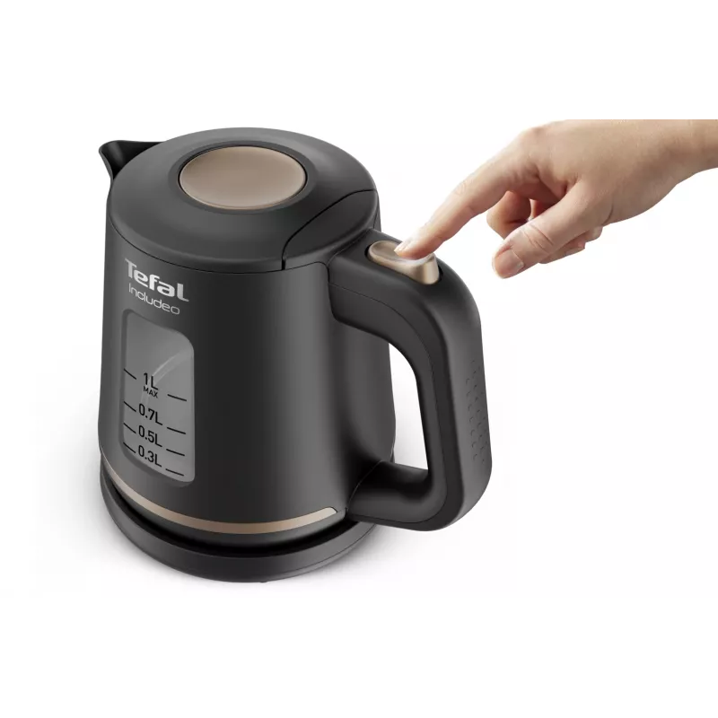Tefal Includeo KI5338 Hervidor 1 L 2400 W negro
