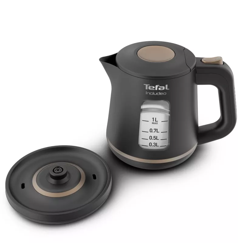 Tefal Includeo KI5338 Hervidor 1 L 2400 W negro