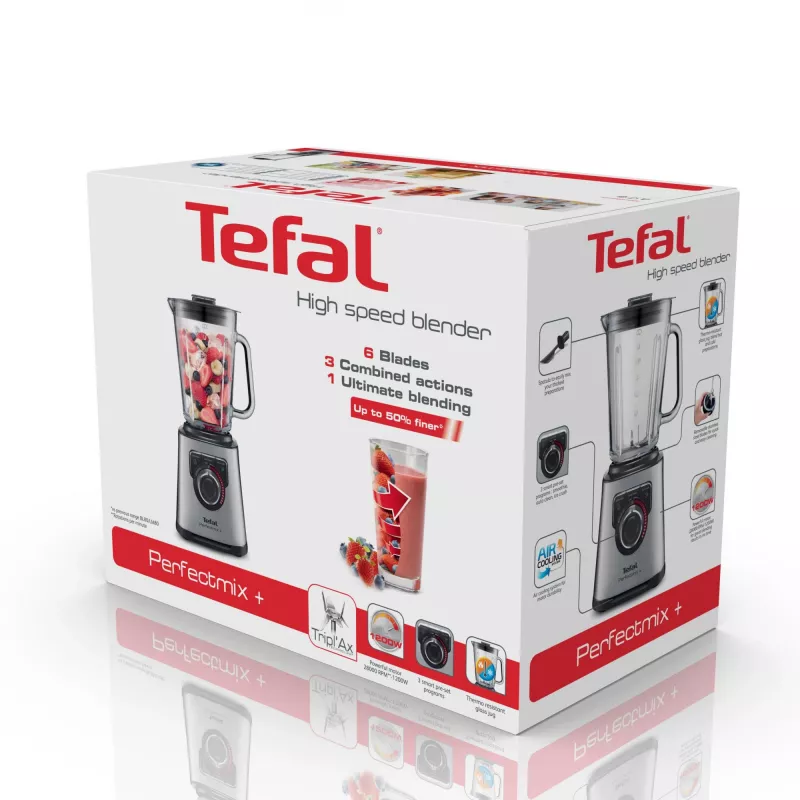Tefal BL811D Batidora de vaso 1,5 L 1200 W gris