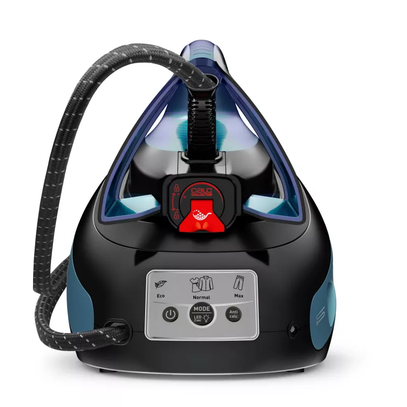 Tefal Express Vision SV8151 2800 W 1,8 l suela Durilium AirGlide Autoclean azul, negro