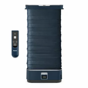 Plancha de vapor Tefal Care For You First YT2020 1500W 1,2L azul — plancha vertical con depósito de agua extraíble, apagado automático, indicador