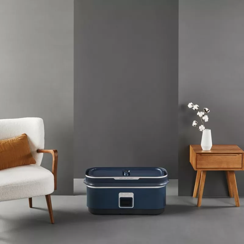 Tefal Care For You First YT2020E0 cabina de vapor automática para ropa, azul marino