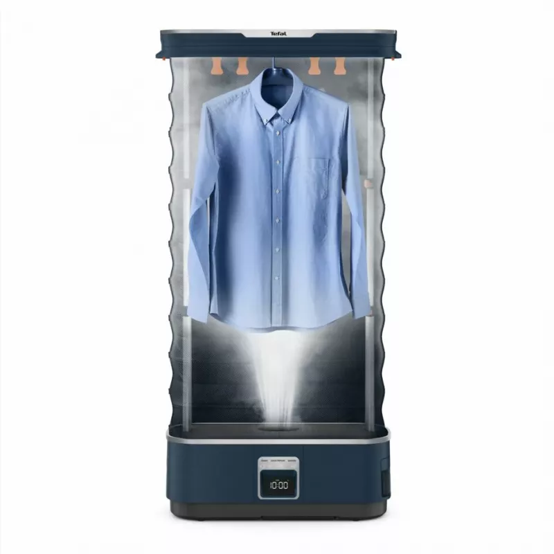 Tefal Care For You First YT2020E0 cabina de vapor automática para ropa, azul marino