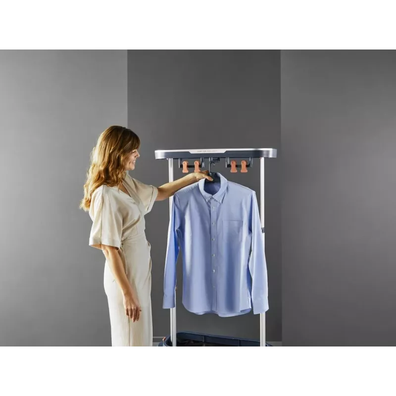 Tefal Care For You First YT2020E0 cabina de vapor automática para ropa, azul marino