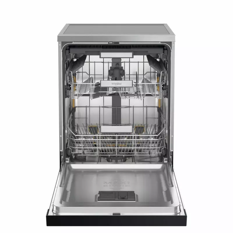 Lavavajillas independiente WHIRLPOOL W7F HS41 X — 15 cubiertos, 41 dB, Fullsize 60 cm