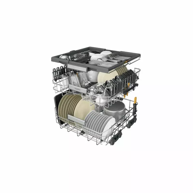 Lavavajillas independiente WHIRLPOOL W7F HS41 X — 15 cubiertos, 41 dB, Fullsize 60 cm