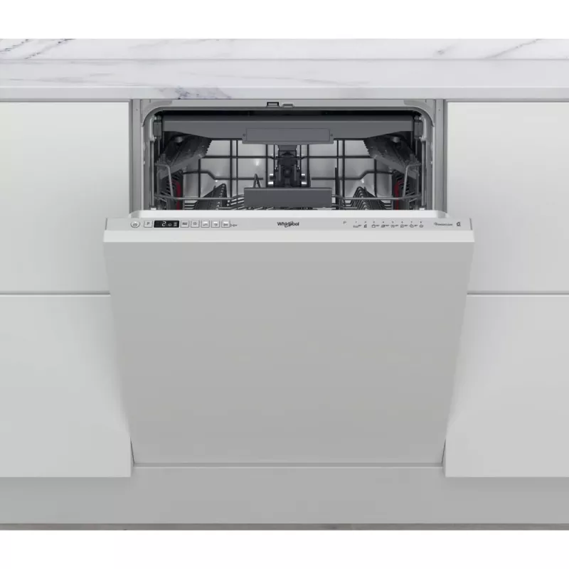Whirlpool WI 7020 PF Lavavajillas totalmente integrable 14 cubiertos Plata