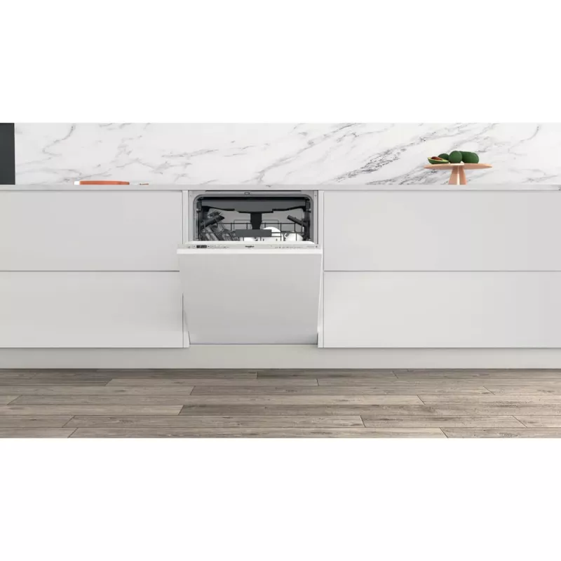 Whirlpool WI 7020 PF Lavavajillas totalmente integrable 14 cubiertos Plata
