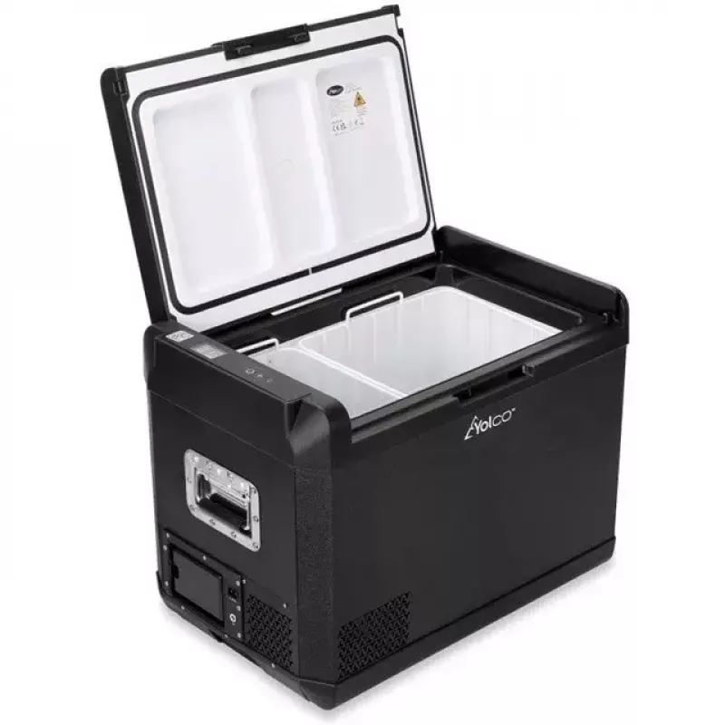 Nevera portátil con compresor Yolco GCX47 Negro — 47L de capacidad, eficiente