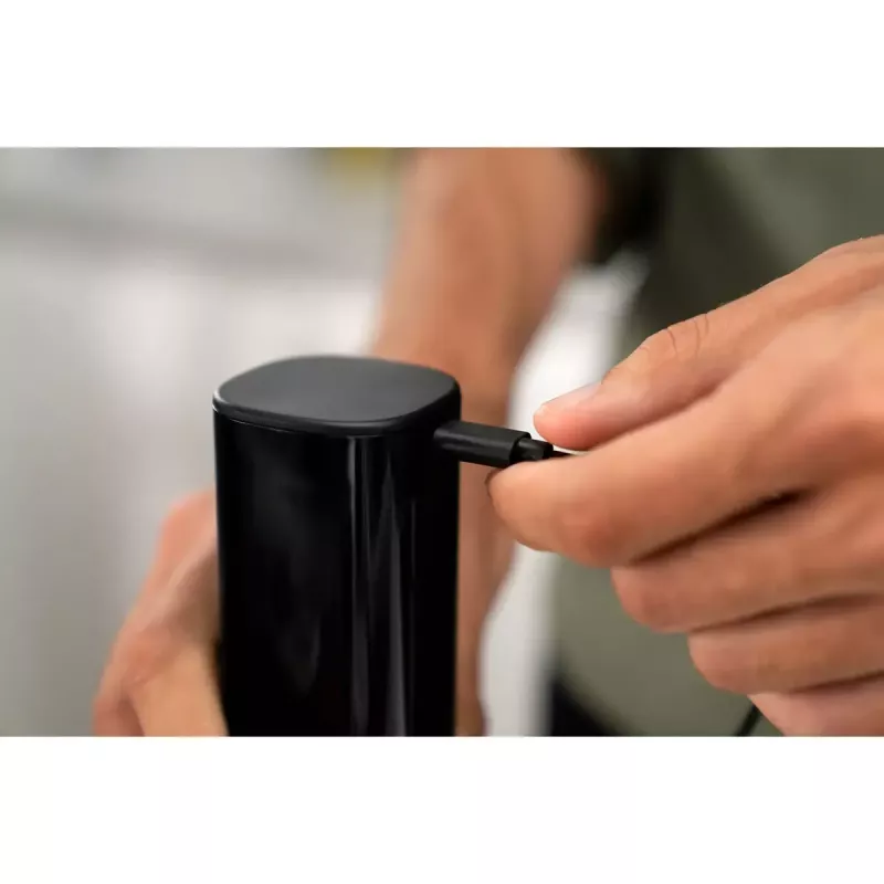Molino eléctrico de sal y pimienta ZWILLING ENFINIGY 53103-701-0, plástico negro, 200 mm de altura, batería de Li-Ion