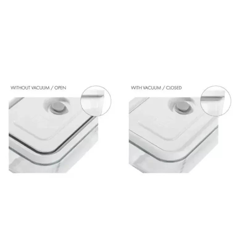 Zwilling Fresh & Save Set de inicio de envasado al vacío con recipientes de vidrio y bomba