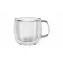 Vaso de café ZWILLING 39500-113-0, vidrio transparente, set de 2, 450 ml cada uno