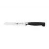 Set de bloque de cuchillos/cubiertos ZWILLING 35148-507-0 — set de 7 piezas con cuchillo de chef, cuchillo de pan, cuchillo de pelar, tijeras de cocina, bloque gris