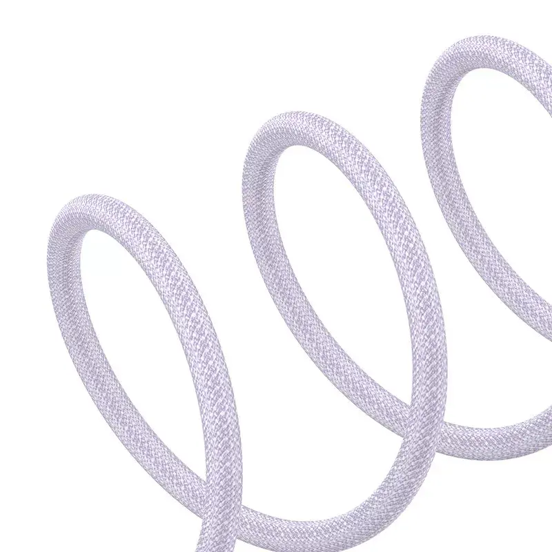 Cable de carga USB Baseus Gem P10373003511-01 — 2 m, 2,4 A, USB-A a Lightning, violeta
