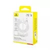 Cable de carga USB Baseus Gem P10373003211-00, 1 m, 2,4 A, Lightning/USB-A, Blanco, revestimiento de nailon