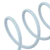 Cable USB Baseus Gem P10373003311-00 — 1 m, carga rápida 2,4 A, Lightning/USB-A, azul, revestimiento de nailon