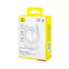 Cable USB Baseus Gem P10373003311-00 — 1 m, carga rápida 2,4 A, Lightning/USB-A, azul, revestimiento de nailon