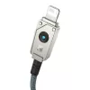 Cable USB-A a Lightning Baseus 1 m 5 V 2,4 A blanco, USB PD, 480 Mbit/s