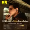 Baseus Bowie 35 A00073800123-00 auriculares intraurales totalmente inalámbricos, ANC, Bluetooth, negros