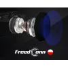 FreedConn T-Max S V4 Pro Single intercomunicador para moto, negro