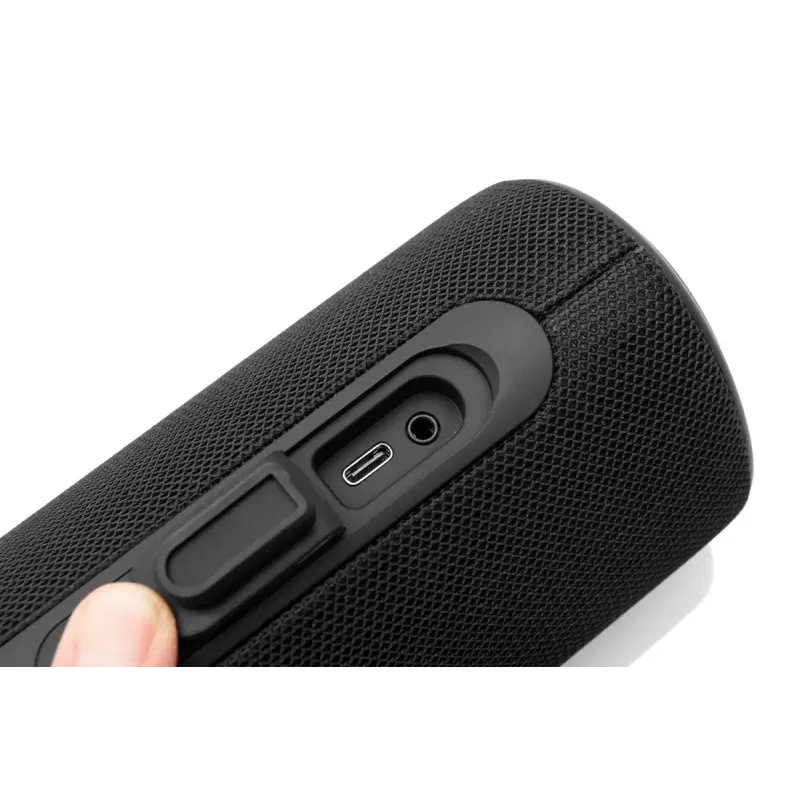 Altavoz portátil estéreo Bluetooth JVC XS-E423B, 24 W RMS, IPX5, 4000 mAh, TWS, USB‑C, AUX, negro