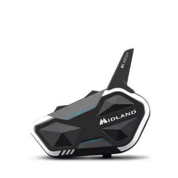Midland R1 Mesh intercomunicador alcance máximo 2000 m resistente al agua tiempo de conversación 23 h