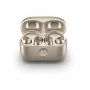 Headset Motorola Moto Buds Loop Bluetooth ear-clip-on binaural, Dolby Atmos, Bluetooth 5.0, ANC, 8 h de reproducción, estuche de carga 520 mAh, beige
