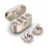 Headset Motorola Moto Buds Loop Bluetooth ear-clip-on binaural, Dolby Atmos, Bluetooth 5.0, ANC, 8 h de reproducción, estuche de carga 520 mAh, beige