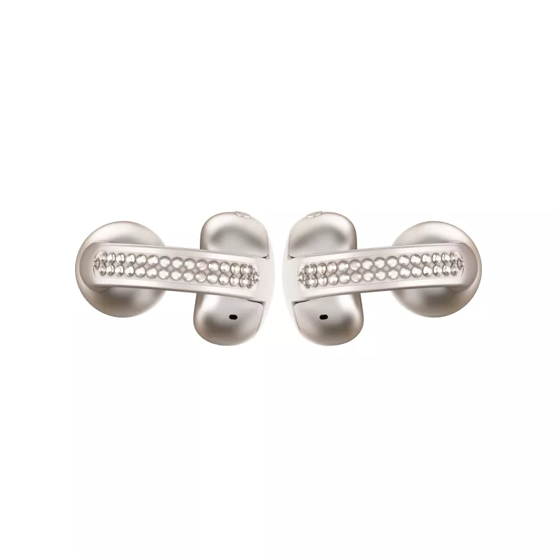 Headset Motorola Moto Buds Loop Bluetooth ear-clip-on binaural, Dolby Atmos, Bluetooth 5.0, ANC, 8 h de reproducción, estuche de carga 520 mAh, beige