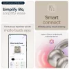 Headset Motorola Moto Buds Loop Bluetooth ear-clip-on binaural, Dolby Atmos, Bluetooth 5.0, ANC, 8 h de reproducción, estuche de carga 520 mAh, beige