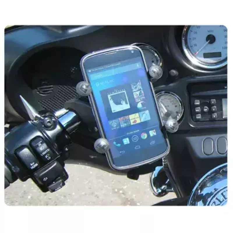 Soporte para telefono RAM Mounts X-Grip con base Low Profile Tough-Claw