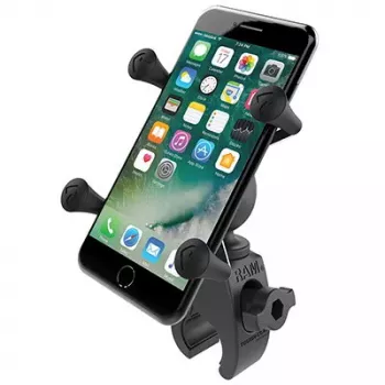 Soporte para telefono RAM Mounts X-Grip con base Low Profile Tough-Claw