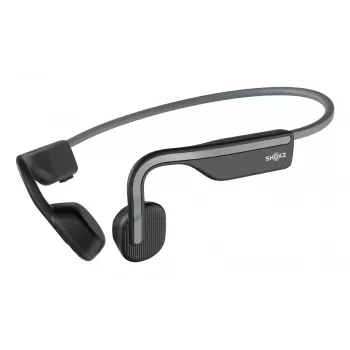 Auriculares SHOKZ OpenMove inalambricos con banda para cuello deportivos Bluetooth gris
