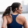 Auriculares SHOKZ OpenMove inalambricos con banda para cuello deportivos Bluetooth gris