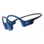 Auriculares deportivos inalambricos con banda para cuello Shokz OpenRun — conduccion osea, Bluetooth, 20–20000 Hz, 33 m, azul