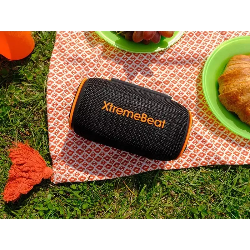 Altavoz portatil estereo TRACER XtremeBeat TWS — 15 W, IPX6, Bluetooth 5.3, 6 h, AUX/USB, microfono