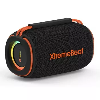 Altavoz portatil estereo TRACER XtremeBeat TWS — 15 W, IPX6, Bluetooth 5.3, 6 h, AUX/USB, microfono