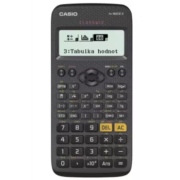 CASIO calculadora científica FX 82CEX negra pantalla de 12 dígitos
