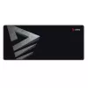 Alfombrilla gaming SAVIO Precision Control L — 700×300×3 mm, goma, negra, superficie estampada