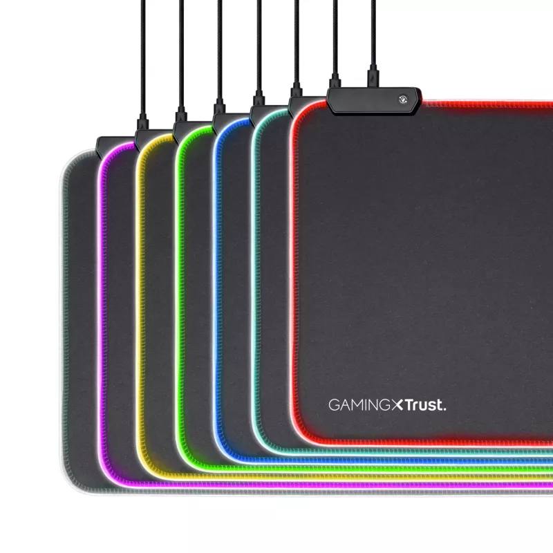 Alfombrilla de ratón gaming Trust GXT 764 Glide-Flex XXL negra